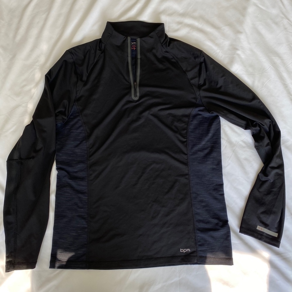BPM fueled by Zella size medium black quarter zip